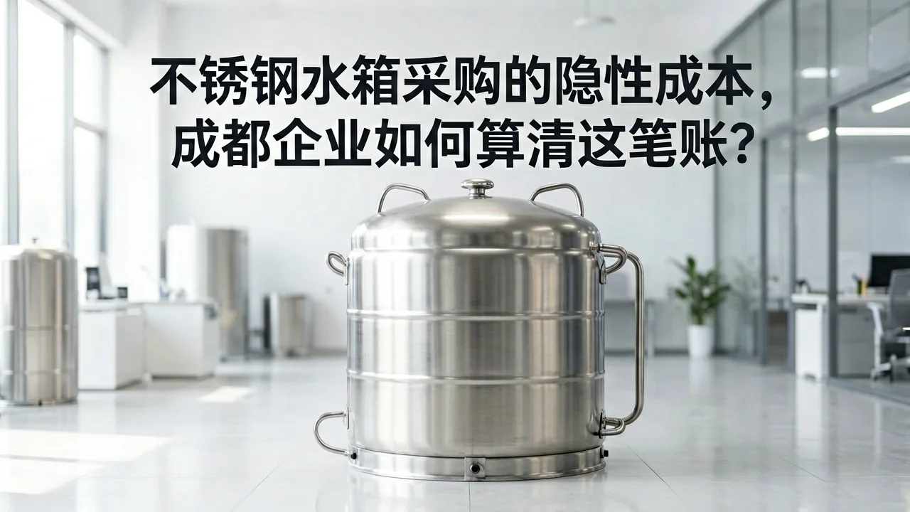 不锈钢水箱采购的隐性成本，成都企业如何算清这笔账